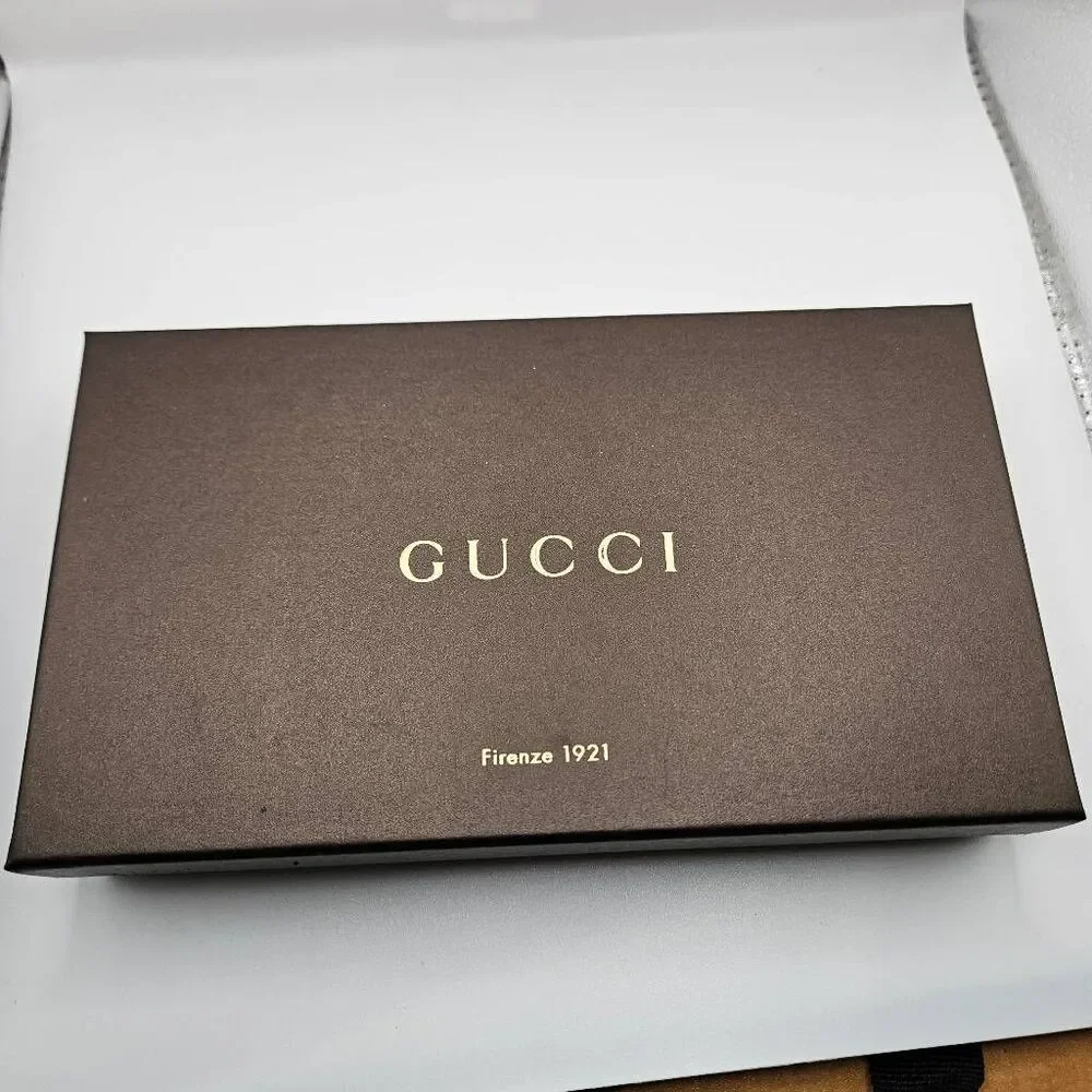 Gucci Micro Guccissima Brown Leather Wallet - Picture 7 of 8